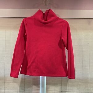 Dudley Stephens Hot Pink Turtleneck Long Sleeve Velo Fleece